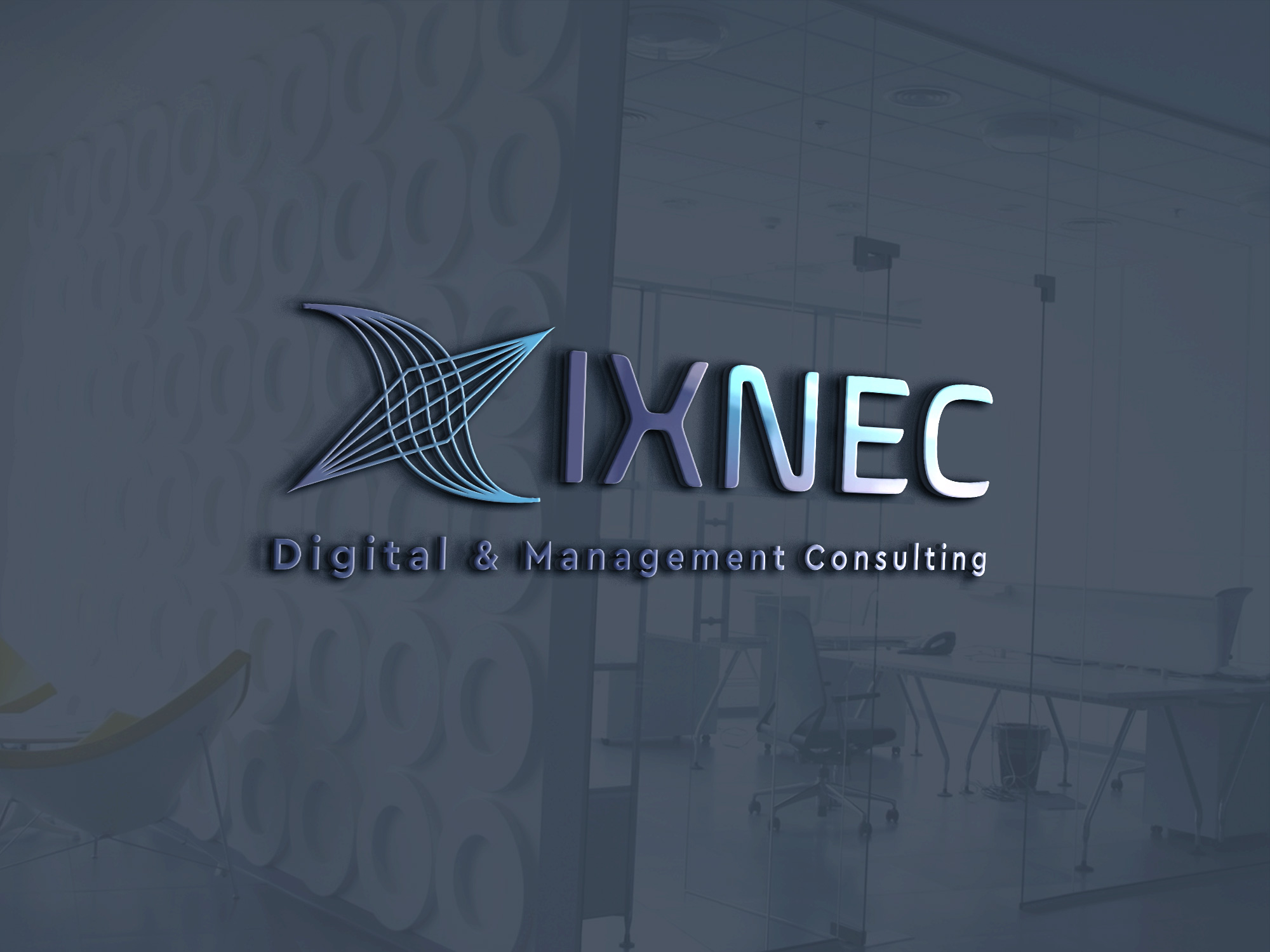 IXNEC 3D LOGO
